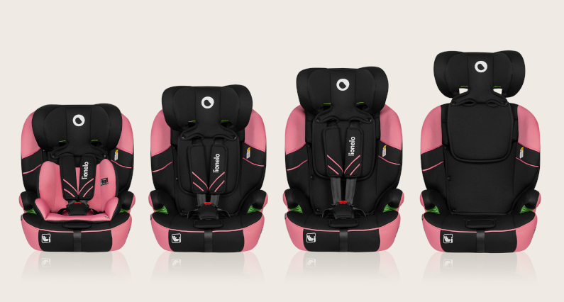 Lionelo Emma Plus Coral Pink — Wózek spacerowy